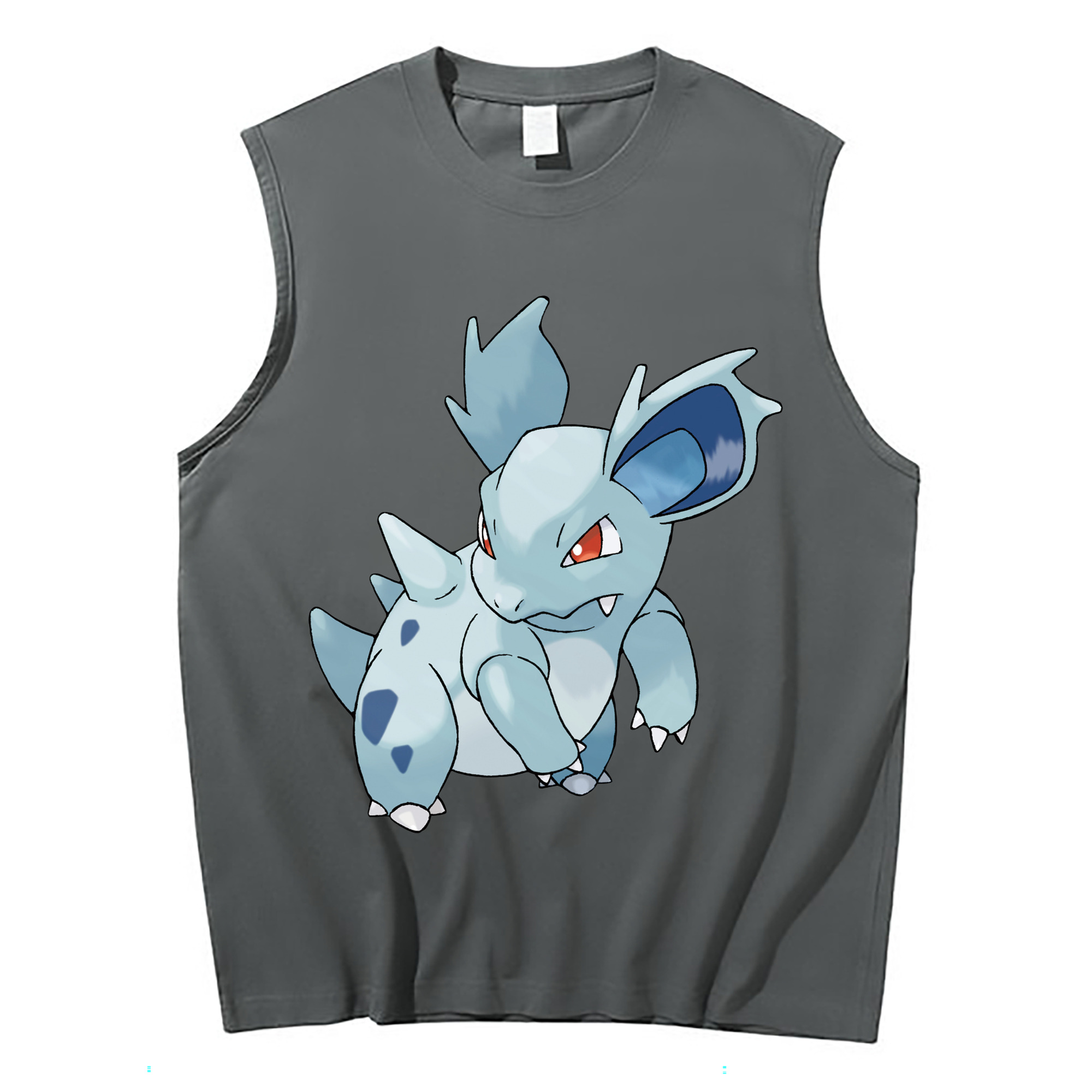 （画像用） ポケットモンスター Pokémon コットン100％タンクトップ（フロントプリント）